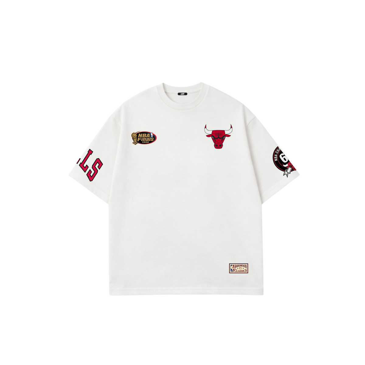 Bulls Legacy White Tee