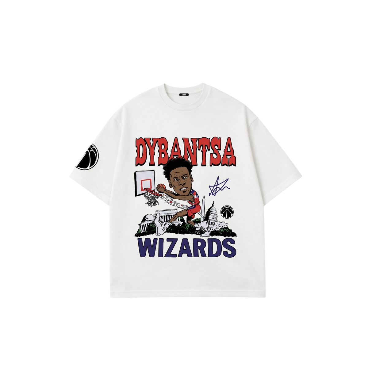 Washington Court White Tee