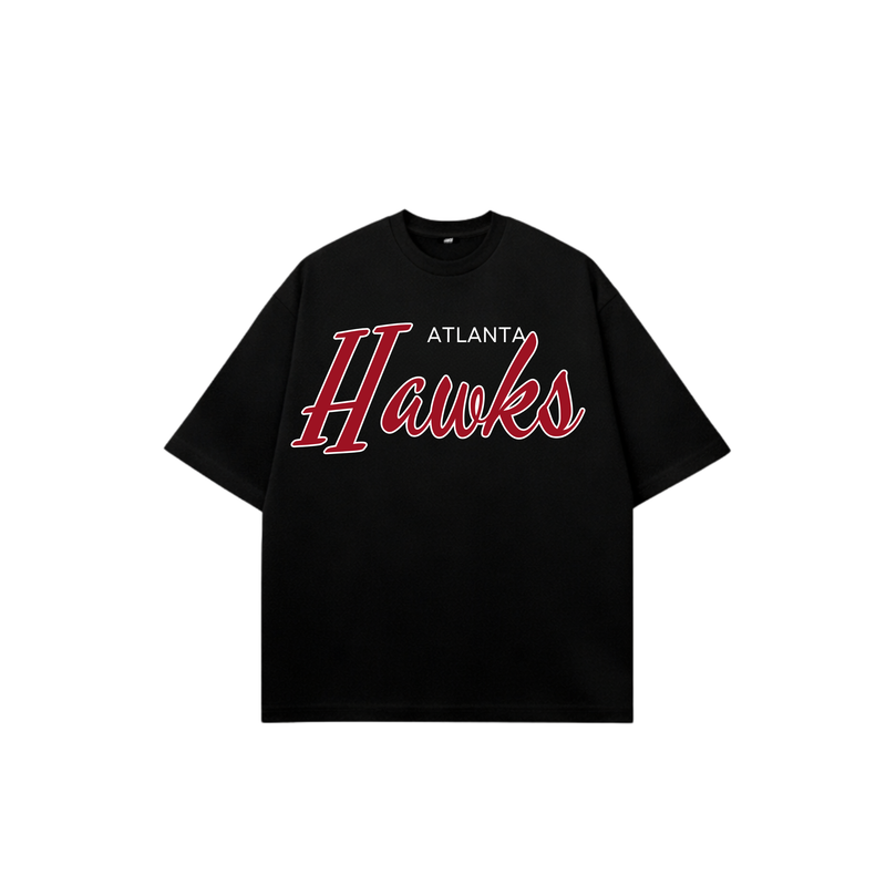 Atlanta Hawks Script Tee