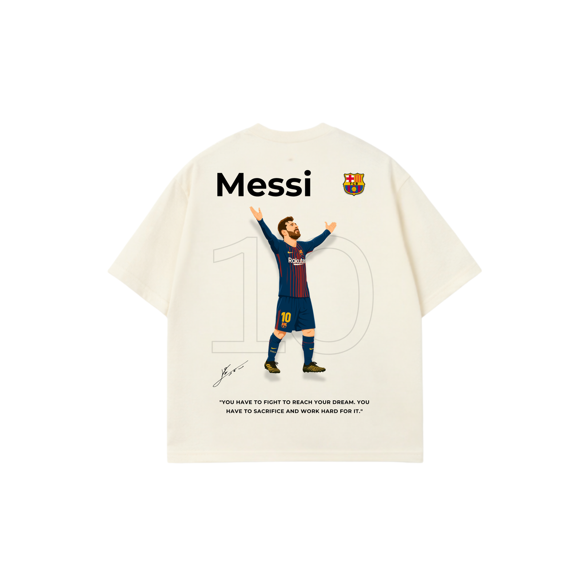 Messi Signature Pose Tee