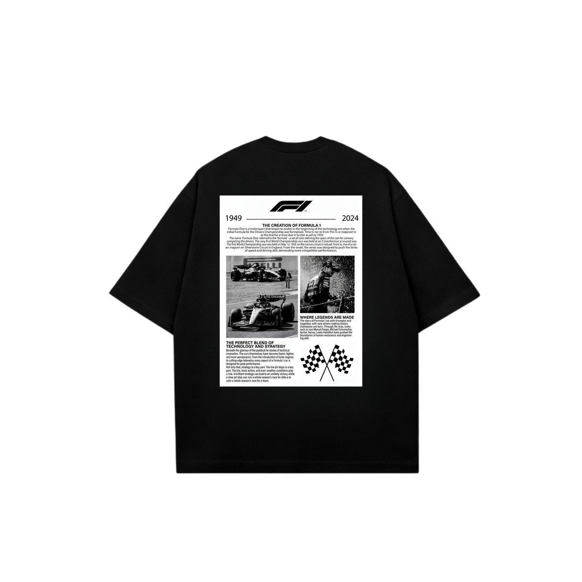 Motorsport Newspaper Archive Tee